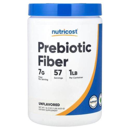 Nutricost,益生元纤维，原味，16.2 盎司（453 克）
