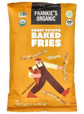 Frankie's Organic,甘薯烤薯条，西班牙油条，4 盎司（113 克）