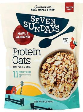 Seven Sundays,Protein Oats With Flax &amp;amp;amp; Chia,