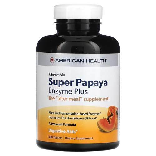 安美氏,Super Papaya Enzyme Plus, 90 Tablets