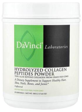 DaVinci Laboratories,Hydrolyzed Collagen Peptides Powder, Un