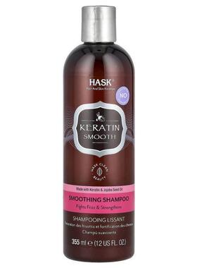 Hask Beauty,角蛋白，顺滑洗发水，12 液量盎司（355 毫升）