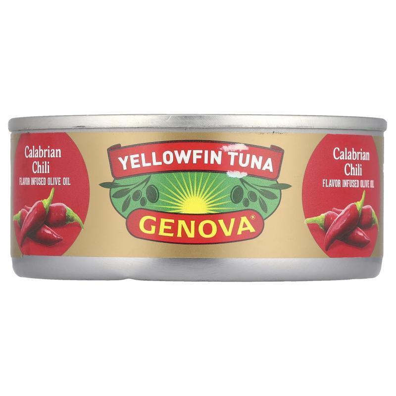 Genova,橄榄油浸卡拉布里亚辣椒风味黄鳍金枪鱼