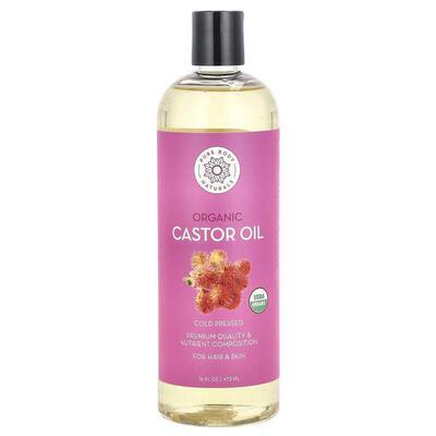 Pure Body Naturals,Organic Castor Oil, 16 fl oz (473 ml)