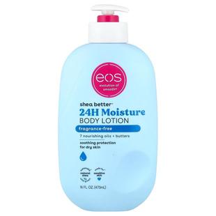 EOS,Shea Better™ 24H Moisture Body Lotion, Fragrance-Free, 1