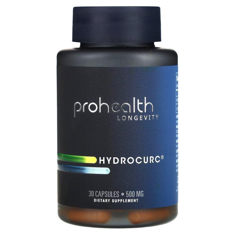 ProHealth Longevity,Hydrocurc, 500 mg, 30 Capsules