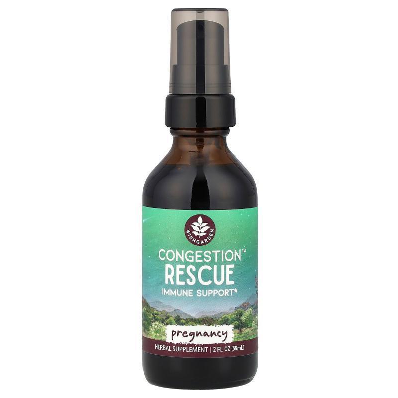 WishGarden Herbs,Congestion™ Rescue, Pregnancy, 2 fl oz (59