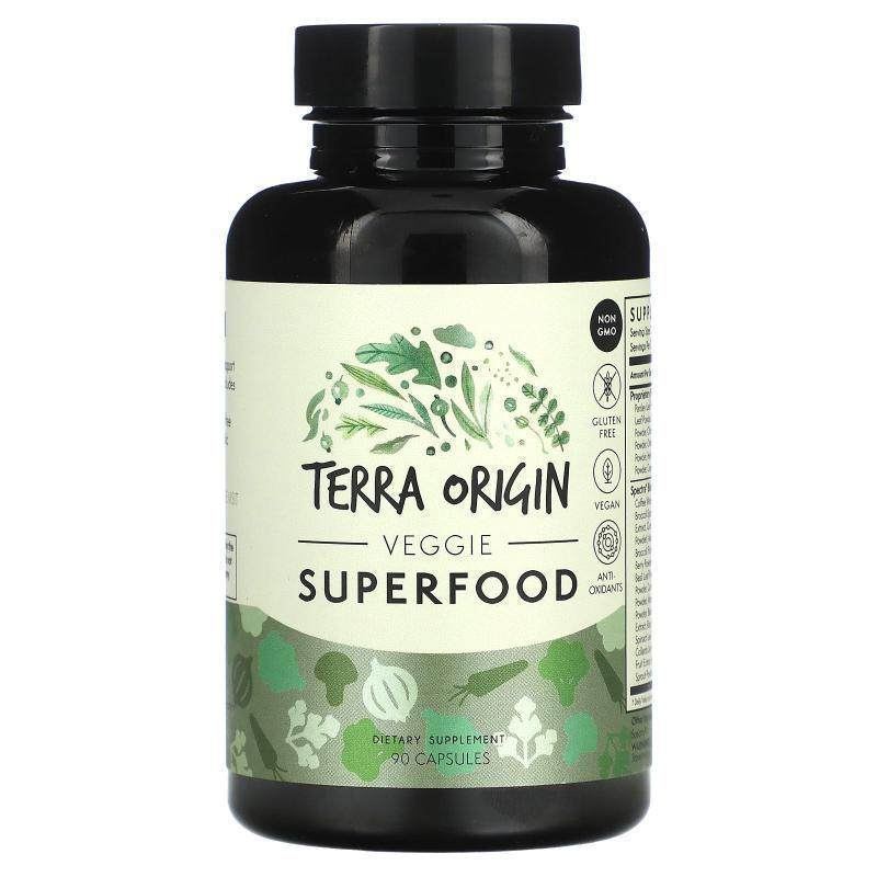 Terra Origin,蔬菜 Superfood，90 粒胶囊