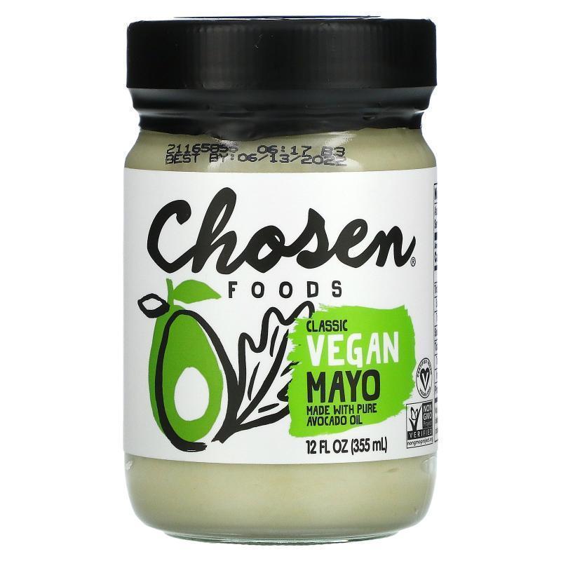 Chosen Foods,经典全素蛋黄酱，12 液量盎司（355 毫升）