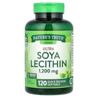 Nature's Truth,Ultra Soya Lecithin, 1,200  mg, 120 Quick Rel