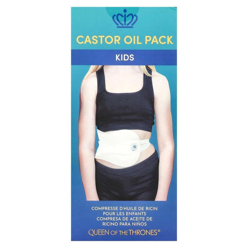 Queen of the Thrones,Castor Oil Pack, Kids, 1 Count