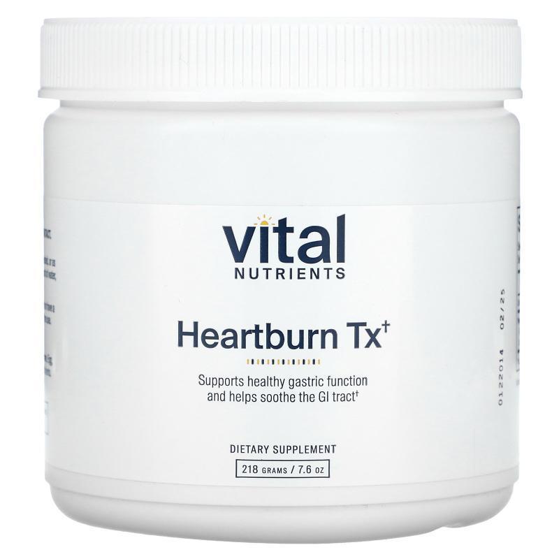 Vital Nutrients,Heartburn Tx, 7.6 oz (218 g)
