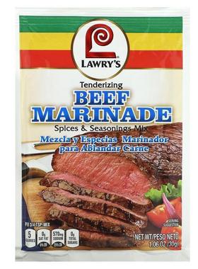 Lawry's,Tenderizing 牛肉腌料，香辛料
