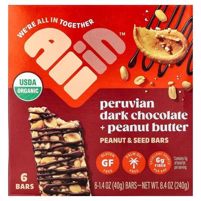 All In Food PBC,Peanut & Seed Bars, Peruvian Chocolate