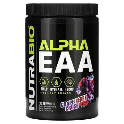 Nutrabio Labs,Alpha EAA，桃茶，0.91 磅（413 克）