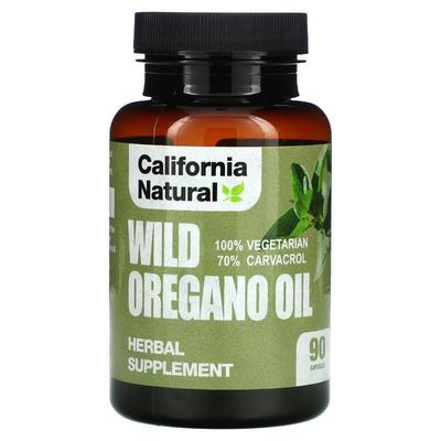California Natural野生牛至油胶囊天然牛至油