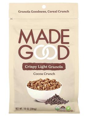 MadeGood,松脆薄格兰诺拉麦片，可可脆，10 盎司（284 克）