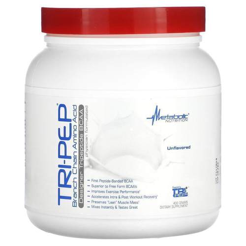 Metabolic Nutrition,Tri-Pep, Branched Chain Amino Acid, Unfl