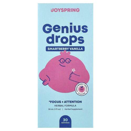 JoySpring,Genius Drops, Herbal Formula,&nbsp;