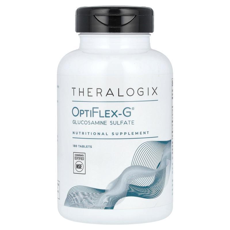 Theralogix,OptiFlex-G, Glucosamine Sulfate , 180 Tablets