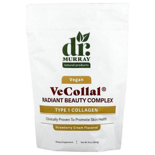 Dr. Murray's,VeCollal®, Vegan Radiant Beauty Complex, Strawb