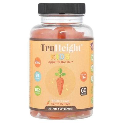 TruHeight,儿童，复合维生素软糖，适合 2 岁及以上儿童，60 粒软
