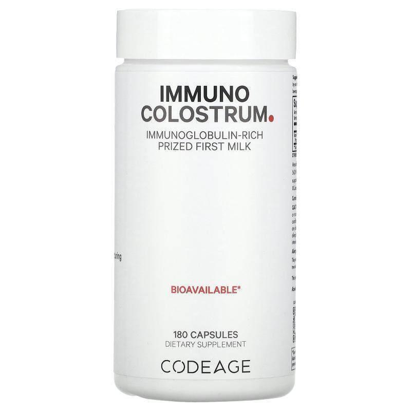 Codeage,Immuno Colostrum，180 粒胶囊