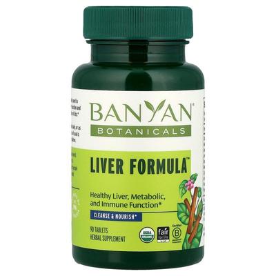 Banyan Botanicals,Liver Formula™ 肝脏，90 片