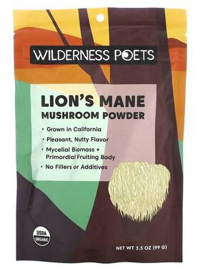 Wilderness Poets LLC,猴头菇粉，3.5 盎司（99 克）