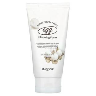 思亲肤,Egg White Perfect Pore Cleansing Foam, 5.07 fl oz (15