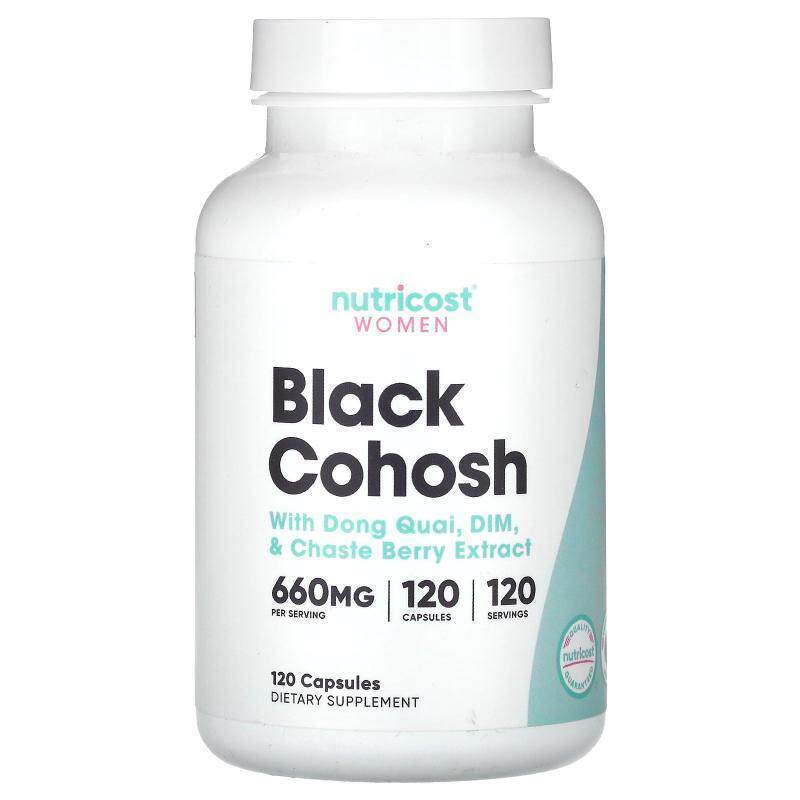 Nutricost,Women, Black Cohosh, 660 mg, 120 Capsules