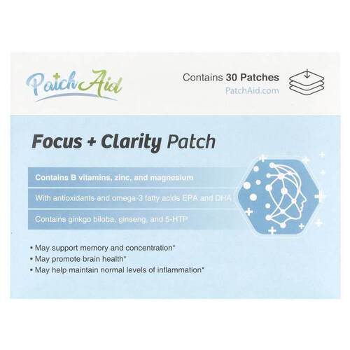 PatchAid,Focus + Clarity 贴片，30 片
