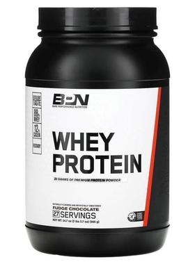 Bare Performance Nutrition,Whey Protein, Fudge Chocolate, 2