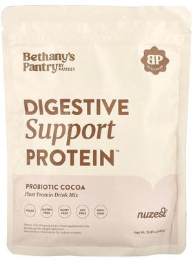 Nuzest,Bethany's Pantry，Digestive Support Protein™，益生菌