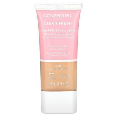 封面女郎,Clean Fresh, Skin Milk Nourishing Foundation, 550 L