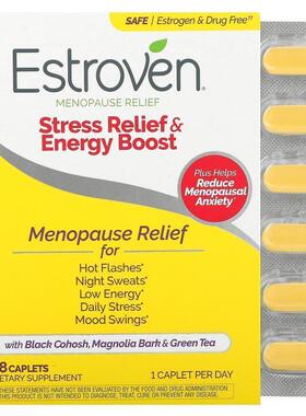 Estroven,每日一片更年期帮助 / 力量和能量提升囊片，28 片装