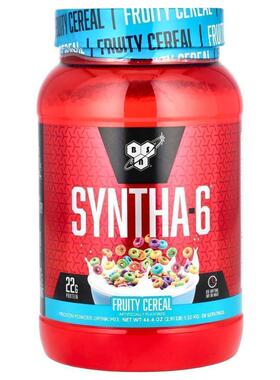 必胜,Syntha-6, Protein Powder Drink Mix, Fruity Cereal, 2.91