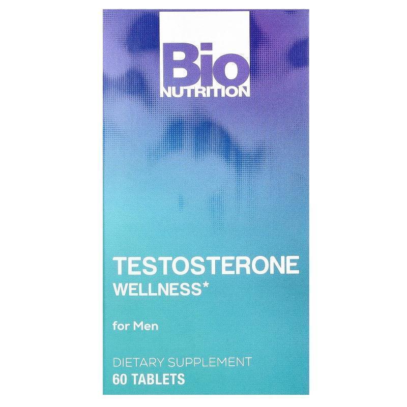 Bio Nutrition,Testosterone Wellness, For Men, 60 Tablets