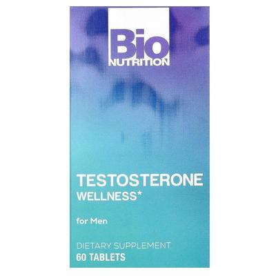 Bio Nutrition,Testosterone Wellness, For Men, 60 Tablets
