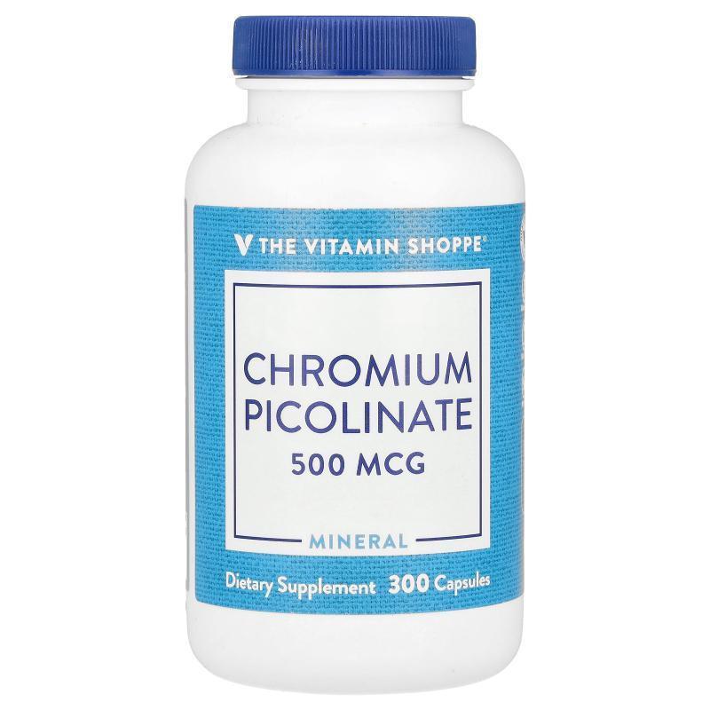 The Vitamin Shoppe,Chromium Picolinate, 500 mcg, 300 Capsule