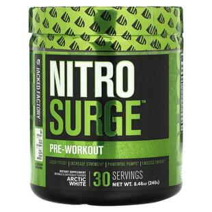 Surge Pre Workout Jacked White Nitro Arctic 8.46 Factory