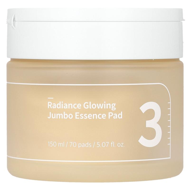 Numbuzin,No 3 Radiance Glowing Jumbo Essence Pad 