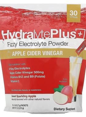 Hydralyte,Hydralyte Plus+, Fizzy Electrolyte Powder, Sweet S