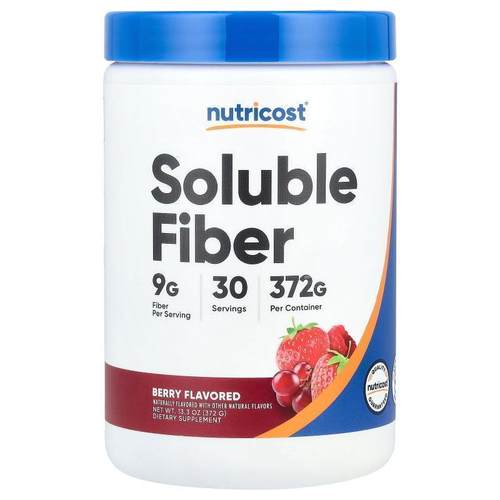 Nutricost,Soluble Fiber, Berry, 13.3 oz (372 g)