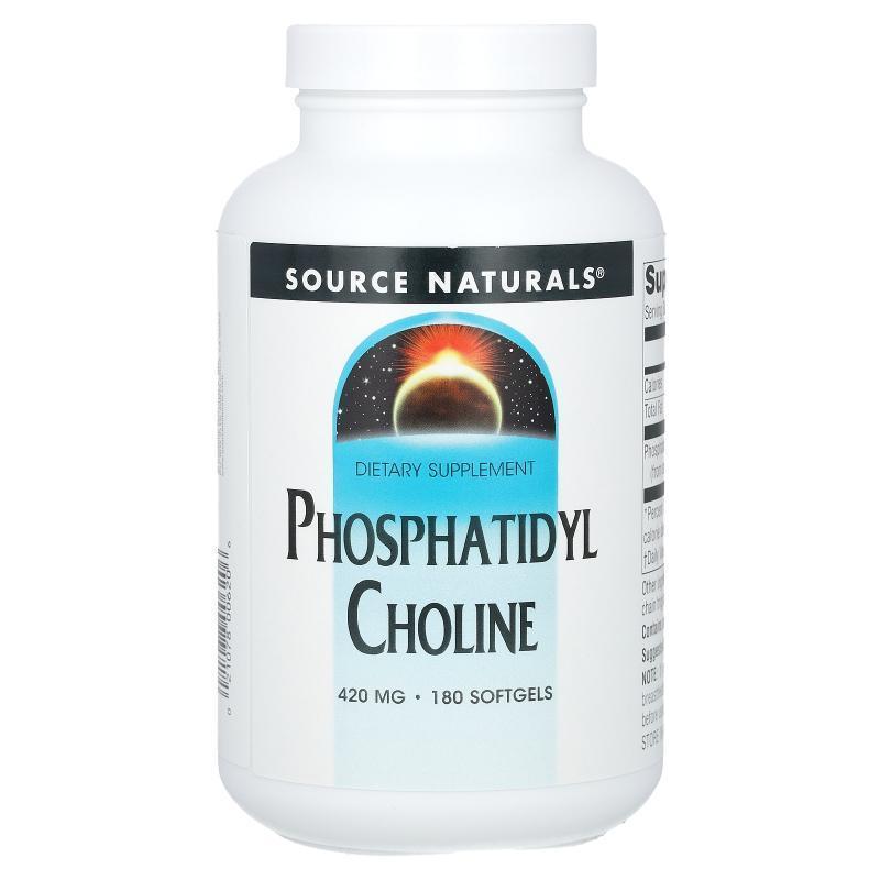 Source Naturals 磷脂酰胆碱软胶囊易善复多烯