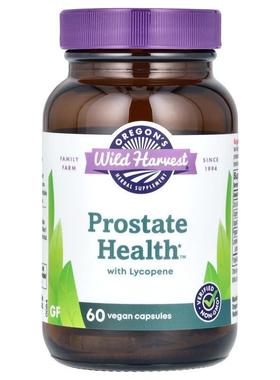 Oregons Wild Harvest,Prostate Health with Lycopene, 60 Vegan