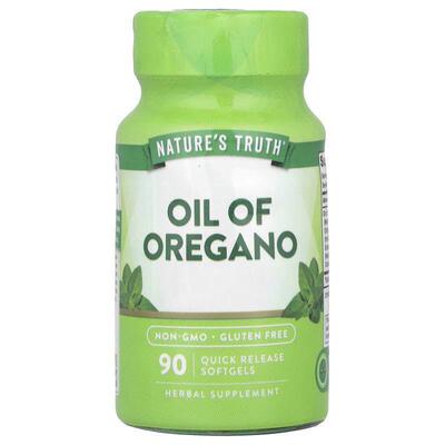 Nature's Truth牛至油速释软凝胶天然牛至油浓缩