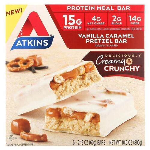 阿特金斯,Protein Meal Bar, Creamy Cookie Crunch