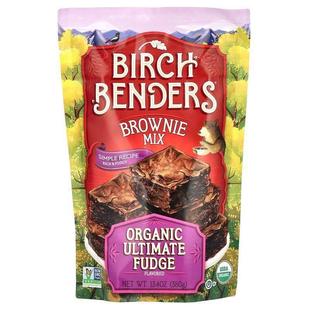 Birch Benders,Brownie Mix, Organic Ultimate Fudge, 13.4 oz (