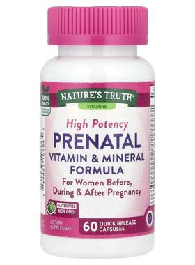 Nature's Truth,Prenatal Vitamin &amp;amp; Mineral Formul